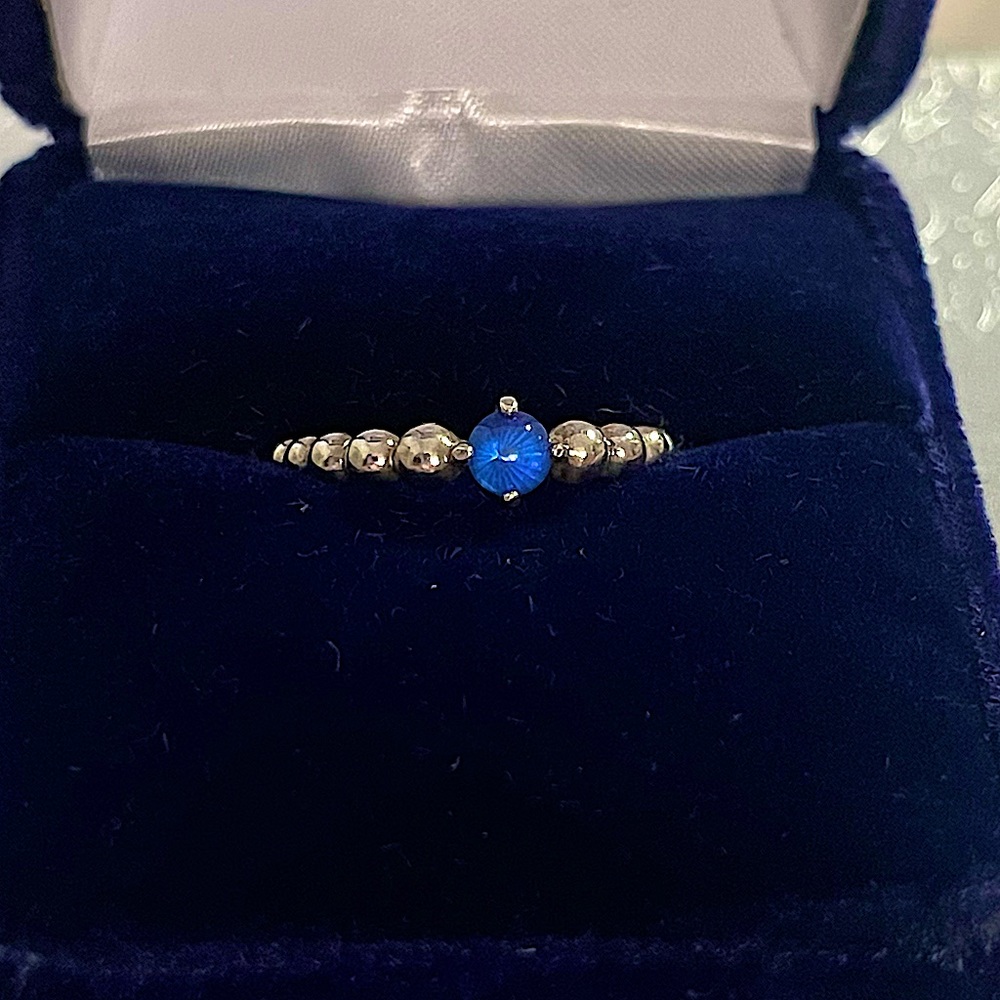 Pandora September Birthstone Ring